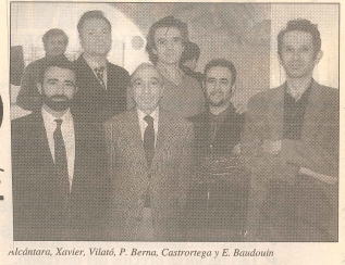 Alcántara, Xavier, Vilató, P. Berna, Castrortega y E. Baudouin