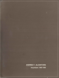Portada Catálogo Arquetipos 1980 1990